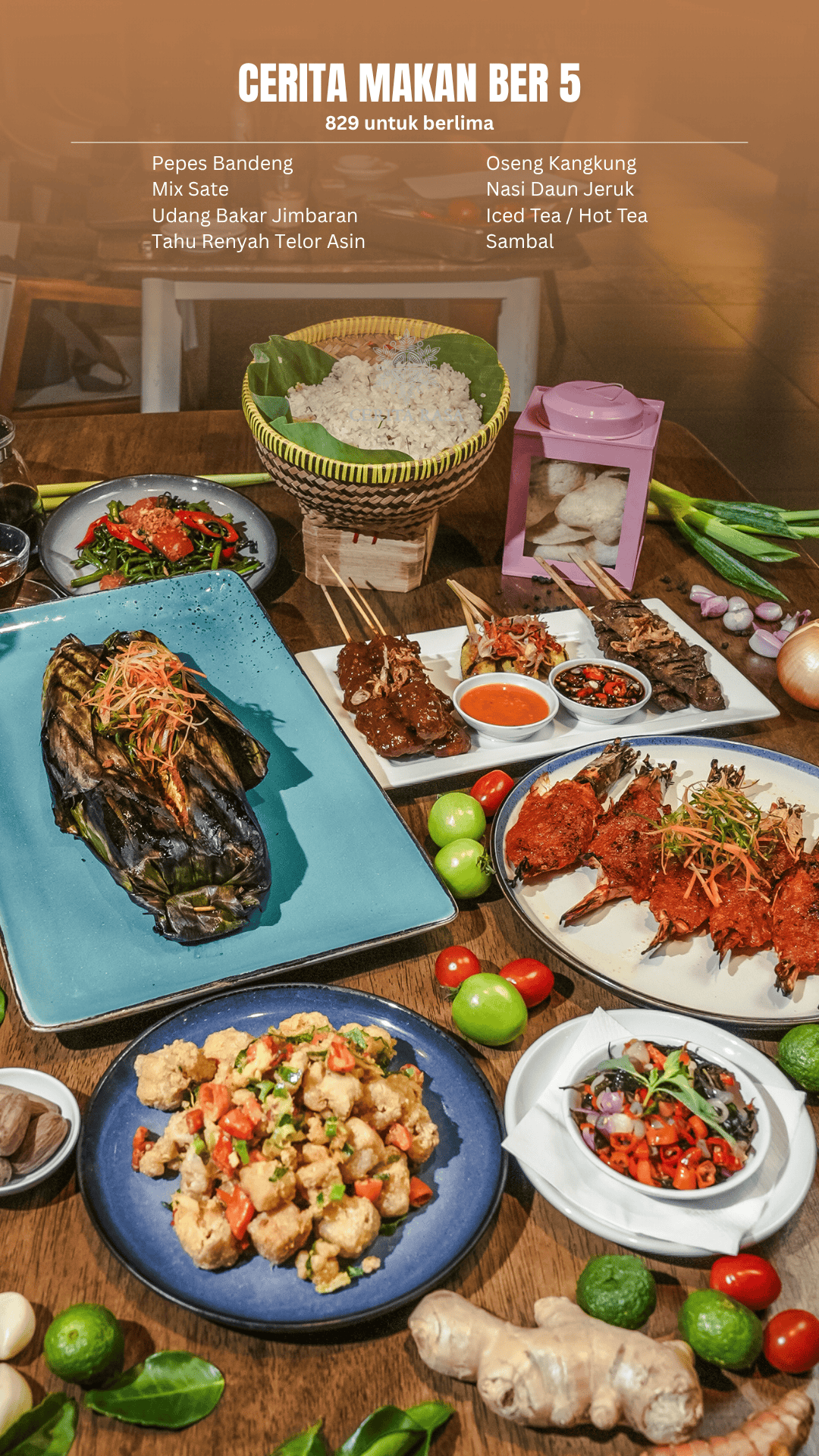 Cerita Rasa Nusantara - Paket Berlima