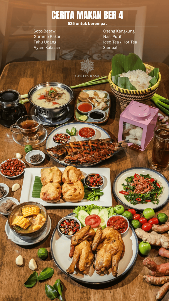 Cerita rasa Nusantara - Paket Berempat